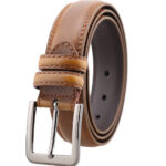Fashion Men's Casual Adjustable Alloy Buckle Leather Belt - Image 4