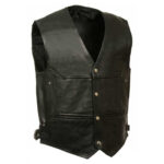 High Quality Racing Leather Vest Leather Motorbike Vest - Image 2