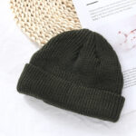Wholesale Custom Logo Beanie Cap and Hat Winter Beanie Knitted Hat - Image 3