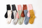 Fashion Hot Selling Plain Color Women Socks - Image 3