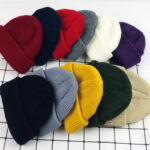 Wholesale Custom Logo Beanie Cap and Hat Winter Beanie Knitted Hat